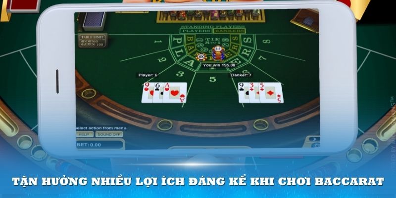 Tham gia tại Thabet sẽ tận hưởng nhiều lợi ích đáng kể khi chơi Baccarat